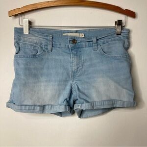 Levi’s cuffed‎ shorts size 3 light wash